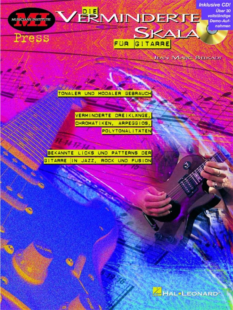Die verminderte Skala für Gitarre